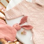 Πανάκι Παρηγοριάς Bemini Old Pink Bunny 100%Cotton - Image 2