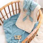 Πανάκι Παρηγοριάς Bemini Turquoise Bunny 100%Cotton - Image 2