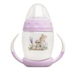 Εκπαιδευτικό Ποτηράκι Lavender Bunny 1ο Βήμα 270ml 6+Μ
