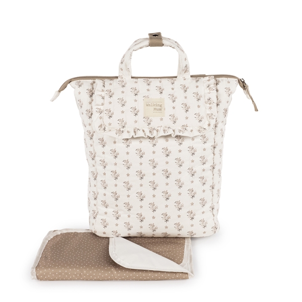 30017241 Τσάντα Αλλαξιέρα Backpack Botton Flowers - Image 1