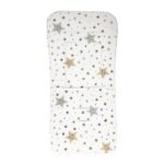 Κάλυμμα Καροτσιού Stars Λευκό 35x80cm.