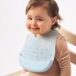 Σαλιάρα Σιλικόνης Petit Moments Σιέλ - Image 2