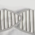 Αδιάβροχη Σαλιάρα με Κοντά Μανίκια Botton Stripes - Image 4