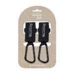 Γαντζάκια Καροτσιού Eco Mum Black 2 τεμαχίων - Image 3