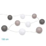Φωτάκια 9 τμχ.Διακόσμησης Δωματίου Led 150cm Grey - Image 2