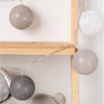 Φωτάκια 9 τμχ.Διακόσμησης Δωματίου Led 150cm Grey