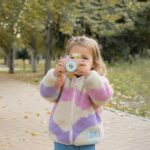 Ξύλινη Φωτογραφική Μηχανή με Καλειδοσκόπιο Ροζ - Image 2