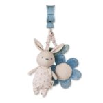 Κρεμαστή Κουδουνίστρα Cotton Bunnies Blue