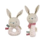 Σετ Κουδουνίστρες Cotton Bunnies Blossom