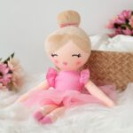 Υφασμάτινη Κούκλα Μπαλαρίνα "Rosa" 35εκ.