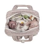 Τσάντα Αλλαξιέρα Backpack Praline Vichy Moka - Image 6