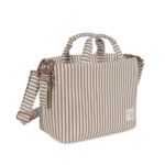 Τσάντα Αλλαξιέρα Praline Strips Moka 44x29x12εκ. - Image 3