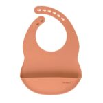 Σαλιάρα Σιλικόνης Eco Friendly Terracotta