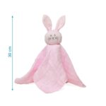 Πανάκι Παρηγοριάς Bunny Ροζ 30cm. 0+ Μηνών - Image 3