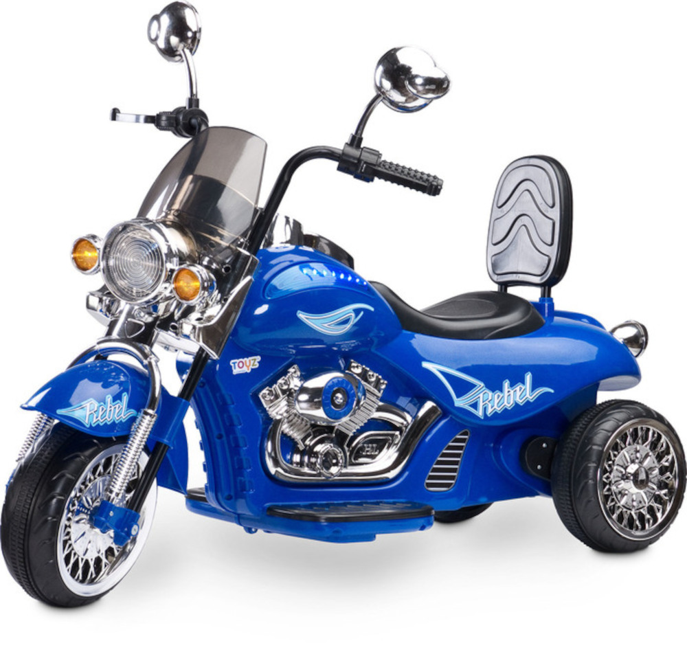 306-0310-0001_1 Ηλεκτροκίνητη Μηχανή 6V Ride on Rebel Toyz Blue 7012 - Image 1