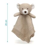 Πανάκι Παρηγοριάς Cotton Friends Αρκουδάκι 25cm. Γκρι - Image 3
