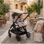 Bimbidreams: Ηλιοπροστασία Καροτσιού με Αντιηλιακή Προστασία UPF 50+ Μπεζ - Image 3