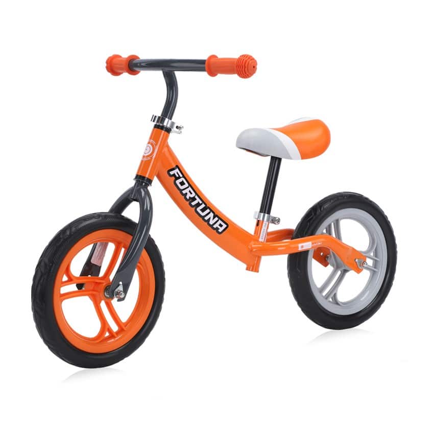 lorelli-podilato-isorropias-fortuna-eva-grey-orange1 Ποδηλατάκι Ισορροπίας με Ελαστικά Eva Fortuna Lorelli Grey & Orange 10410070003 - Image 1