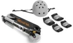 Scooter Δίτροχο με Κράνος και Προστατευτικά Tauro Toyz Black 0420