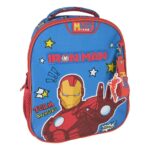 ΤΣΑΝΤΑ ΠΛΑΤΗΣ ΝΗΠΙΟΥ 27Χ10Χ31ΕΚ 2ΘΗΚΕΣ IRON MAN TEAM AVENGERS