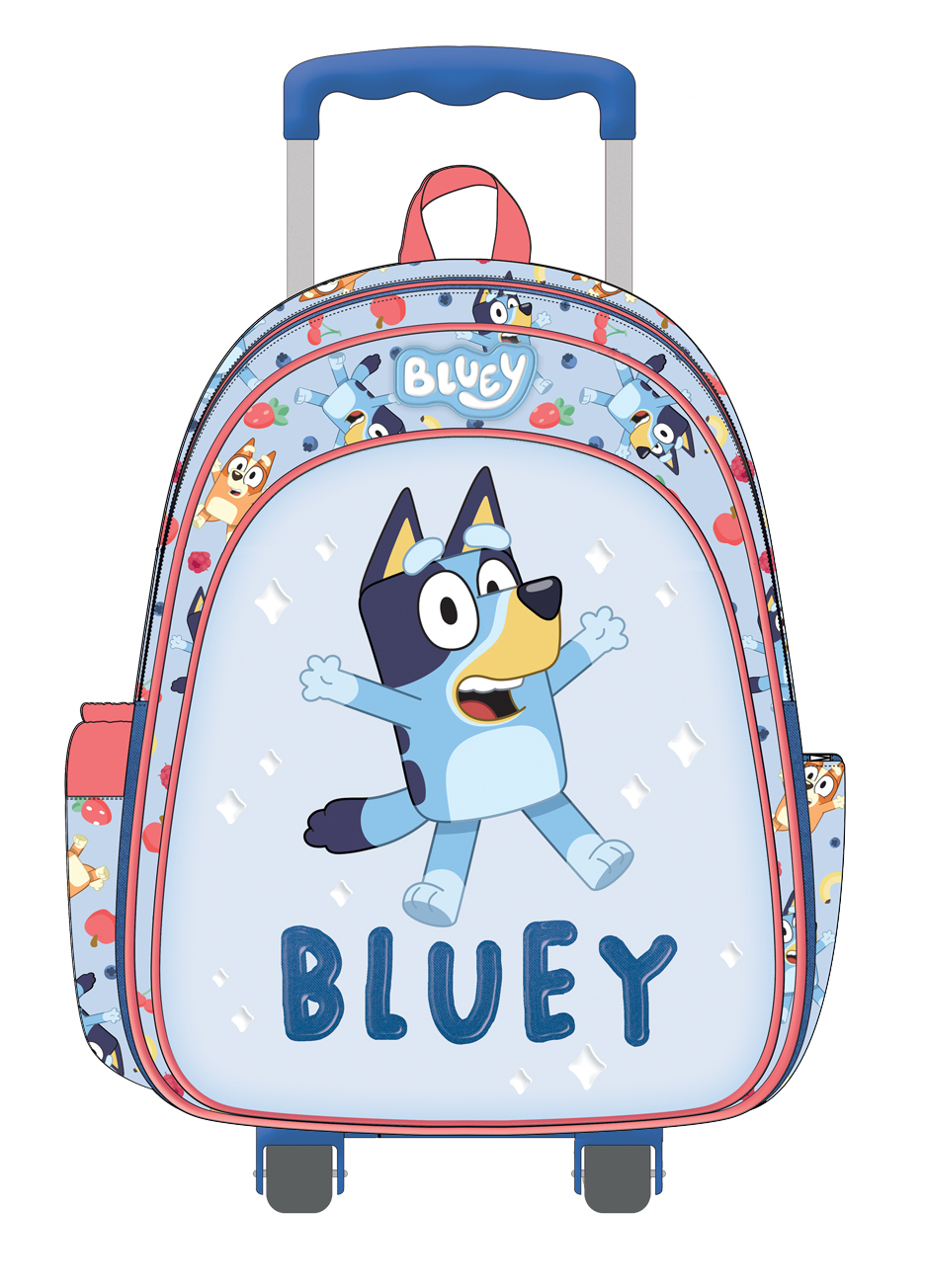 260261 TROLLEY ΝΗΠΙΑΓΩΓΕΙΟΥ BLUE BLUEY - Image 1