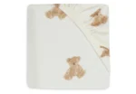 Jollein: Fitted Sheet - Jersey - Teddy Bear σεντόνι κούνιας με λάστιχο 70/75x140/150cm