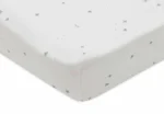 Jollein: Fitted Sheet - Jersey - Twinkling Sea Green σεντόνι κούνιας με λάστιχο 70/75x140/150cm