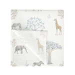 Bimbidreams Πάνα Μουσελίνα Bamboo Tanzania 120x120εκ.