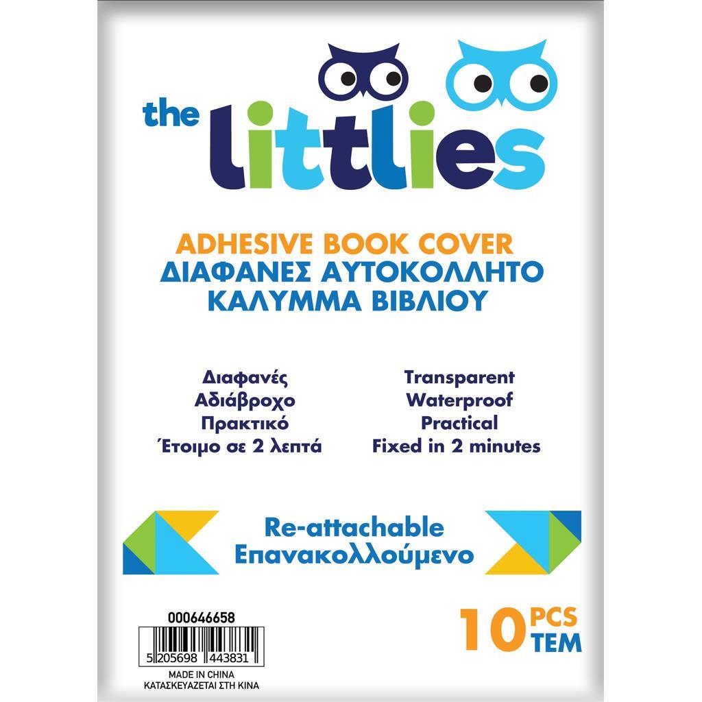 a83319501352458b922c8ec0dd5df7ae (1) Αυτοκόλλητο Κάλυμμα Βιβλίου The littlies Διάφανο 10 Τμχ. 50x36 εκ. - Image 1
