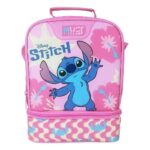 ΤΣΑΝΤΑΚΙ ΦΑΓΗΤΟΥ 22Χ16Χ28ΕΚ ΙΣΟΘΕΡΜΙΚΟ STITCH PINK