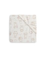 Jollein: Fitted Sheet - Jersey - Miffy Moments Light Terra σεντόνι κούνιας με λάστιχο 70/75x140/150cm - Image 2