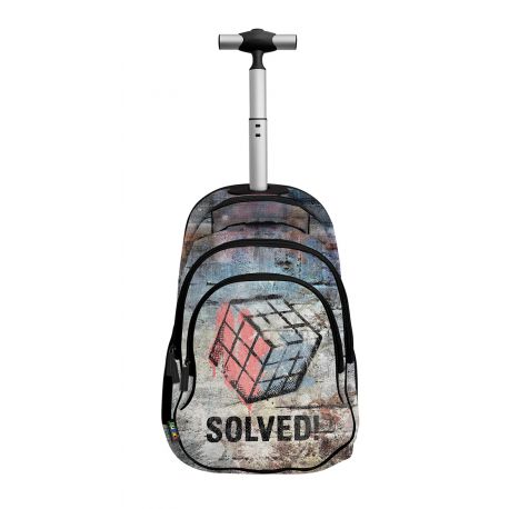 TROLLEY ΣΑΚΙΔΙΟ SOLVED RUBIK'S για το δημοτικό