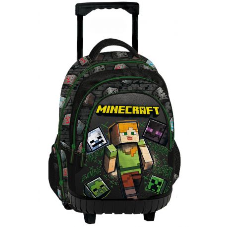 TROLLEY ΣΑΚΙΔΙΟ STREET MINECRAFT για το δημοτικό