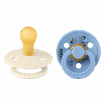 BIBS X Moomins Mymble 2-Pack Latex Pacifier Ivory/Sky Νο2 - Image 2