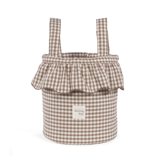 30020176 Οργανωτής Καροτσιού Bucket Praline Vichy Moka - Image 1