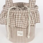 Οργανωτής Καροτσιού Bucket Praline Vichy Moka - Image 4