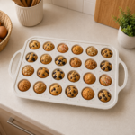 Dodo'sLand: Σταθερή Φόρμα Σιλικόνης – Mini Muffins – 24 Θέσεων - Image 2
