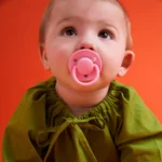 BIBS ΣΕΤ ΠΙΠΙΛΕΣ 2ΤΜΧ – DE LUX – BABY PINK/TANGO – ΣΤΡΟΓΓΥΛΗ/ΣΙΛΙΚΟΝΗ ONESIZE - Image 3