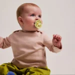 Bibs Studio Collection Σετ Πιπίλες 2τμχ – Polka Dot Luna/Wasabi – Στρογγυλή No2 (6+ μηνών) - Image 3