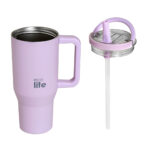 Ecolife Light Lilac 900ml (2Handles Lid) - Image 3
