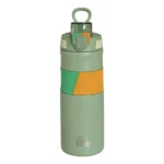 Ecolife: GREEN THERMOS 500ML | WITH SILICON GRIP - Image 2