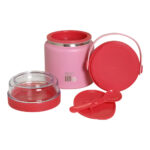 Ecolife THERMOS FOOD JAR 450ML - PINK - Image 4
