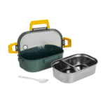 Ecolife Forest Green Φαγητοδοχείο 900ml | Με Χώρισμα - Image 3