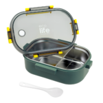 Ecolife Forest Green Φαγητοδοχείο 900ml | Με Χώρισμα - Image 2