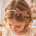 Mrs.Ertha - Κορδέλα μαλλιών Little Bow Rusted - Image 2