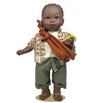 Nines Artesanals d'Onil Dolls: Amir Doll with Baby 45cm