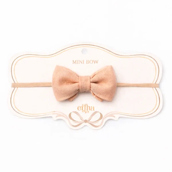 Mrs.Ertha - Κορδέλα μαλλιών Little Bow Blush