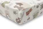 Jollein: Fitted Sheet - Jersey - Barn Buddies σεντόνι κούνιας με λάστιχο 70/75x140/150cm