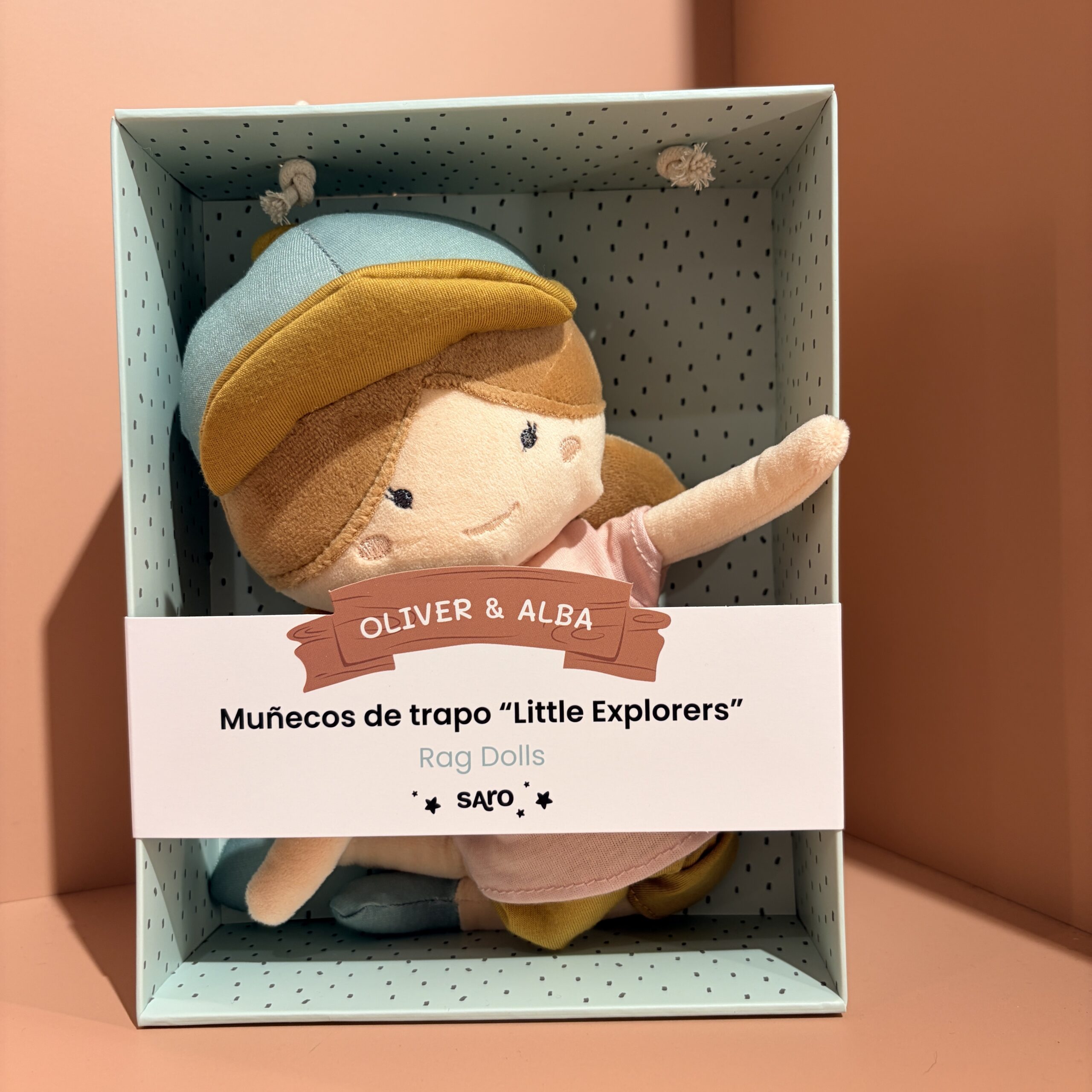 IMG_3783 Saro: Λούτρινη Κούκλα "Little Explorers" Alba - Image 1